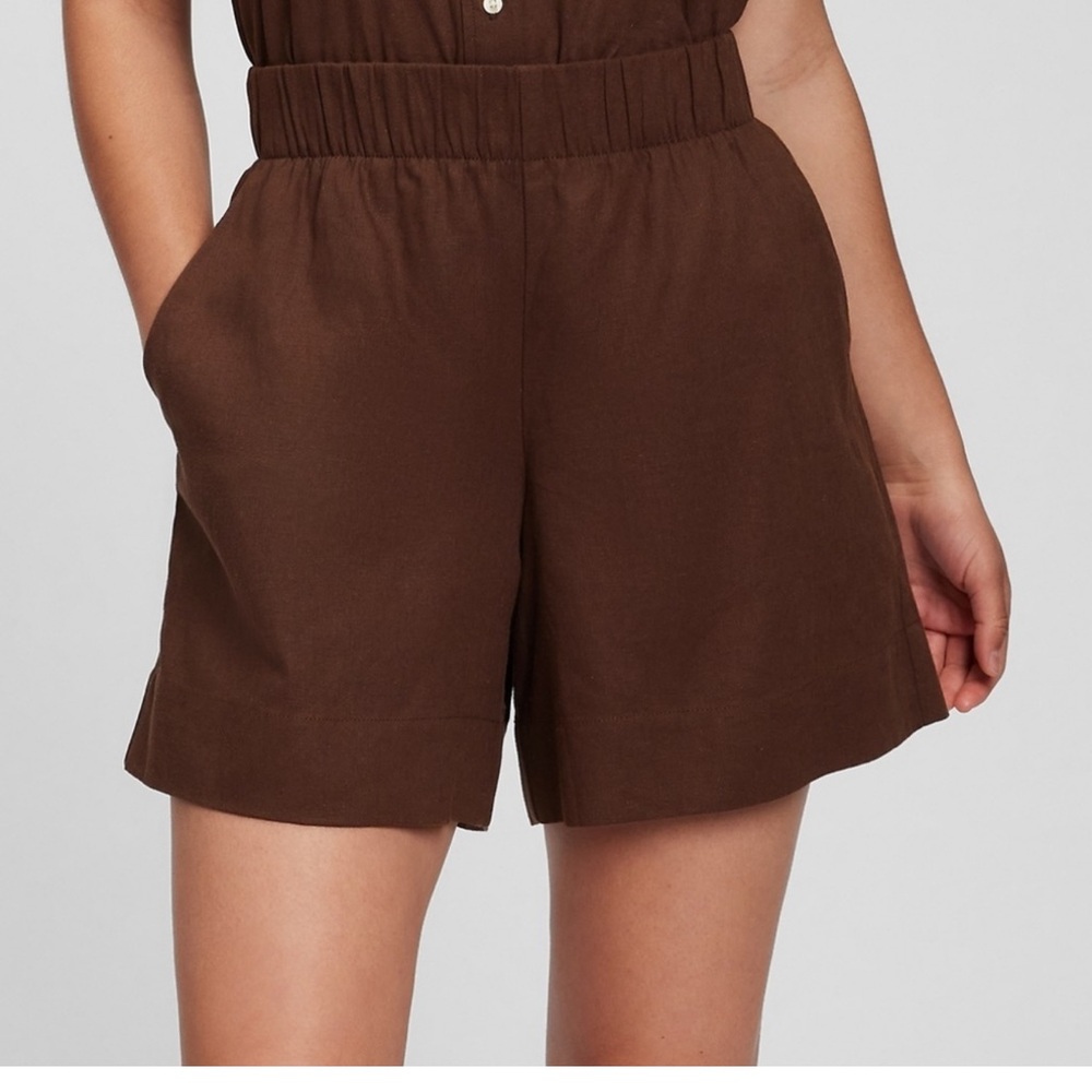 GAP Brown High Waisted Shorts